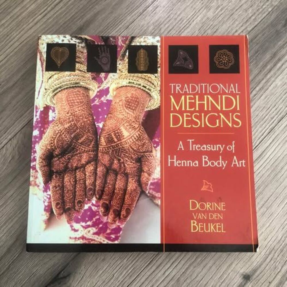 Henna Body Art Book Traditional Mehndi Designs Dorine Van Den Beukel